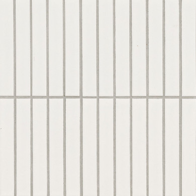 MS International Backsplash Series: 1x6 White Stack Pattern Matte Tile SMOT-PT-RETBIA-1X6STM
