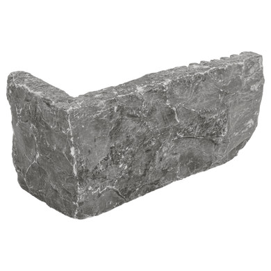 MS International Stacked Stone Series: Midnight Canyon Natural Ledgestone Corners  LVENLMIDCANLED-COR