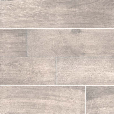 MS International Cottage Series: Smoke 8x48 Matte Wood Look Porcelain Tile NCOTSMO8X48