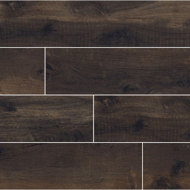 MS International Country River Series: Bark 6X36 Matte Porcelain Tile NCOUBAR6X36