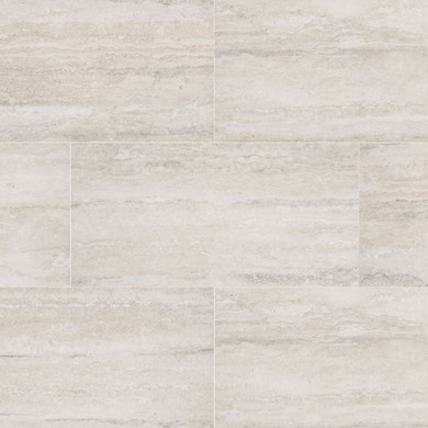 MS International Veneto Series: White 12X24 Matte Porcelain Tile NVENEWHI1224