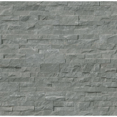 MS International Stacked Stone Series: Mountain Bluestone 6x24 Split Face Ledger Panel LPNLDMOUBLU624