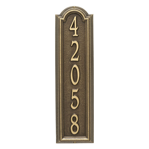 Whitehall Personalized Manchester Vertical Wall Plaque