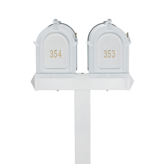 Whitehall Multi Mailbox Dual Capitol Package