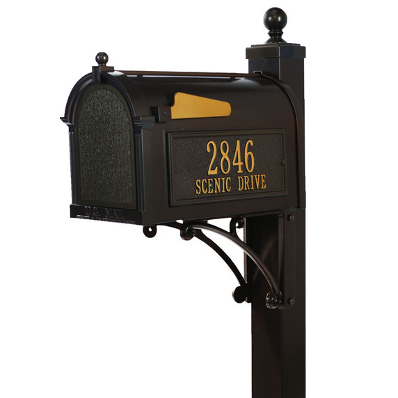 Whitehall Deluxe Capitol Mailbox Package