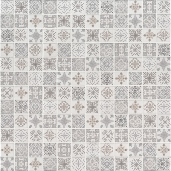 MS International Porcelain Series: 2X2X6mm Anya Blanco Wall Tile SMOT-PT-ANYBLA6MM