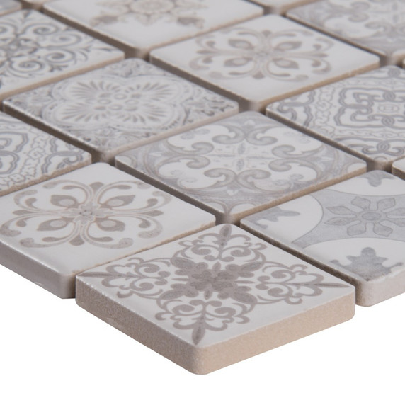 MS International Porcelain Series: 2X2X6mm Anya Charcoal Wall Tile SMOT-PT-ANYCHA6MM