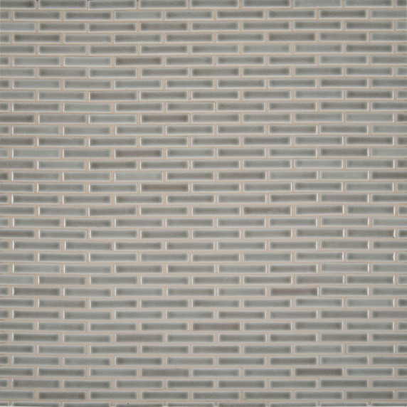 MS International Ceramic Series: 8mm Dove Gray Brick Pattern Wall Tile SMOT-PT-DG-BRK