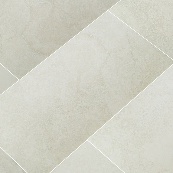 MS International Legend Series: 12x24 White Matte Porcelain Tile NLEGWHIT1224