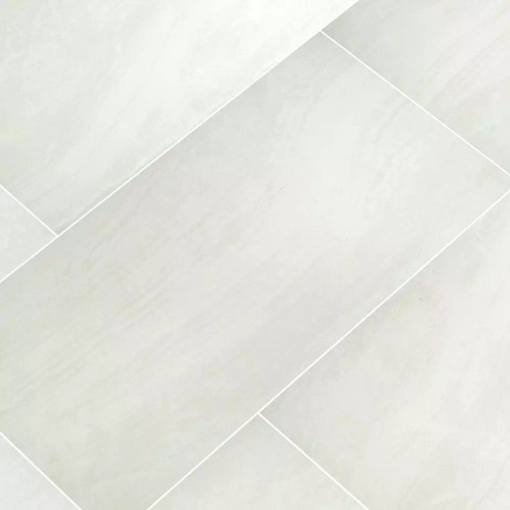 MS International Praia Series: 12x24 White Porcelain Tile NPRAWHI1224