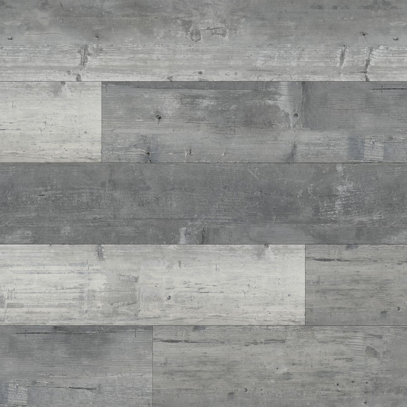 MS International Andover Series: 7x48 Kingsdown Gray Vinly Floor Tile VTRKINGRA7X48-5MM-20MIL