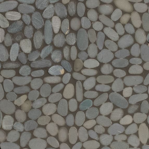 MS International Quartzite Series: Sliced Island Pebble Tumbled Mosaic Tile SMOT-PEB-ISL