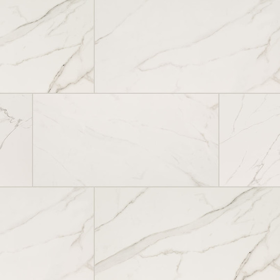 MS International Kaya Calacatta Series: 24X48 Venato Matte Porcelain Tile NKAYCALVEN2448