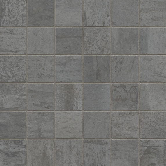 MS International Oxide Magnetite Series: 2x2 Matte Porcelain Mosaic Tile NOXIMAG2X2