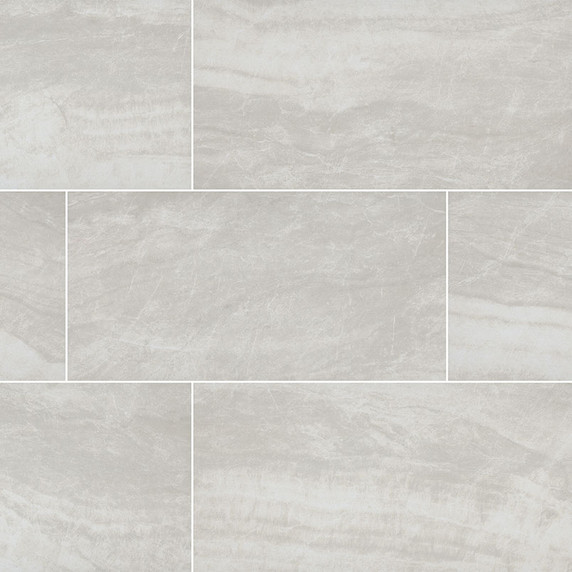 MS International Praia Grey Series: 12x24 Matte Porcelain Tile NPRAGRE1224-N