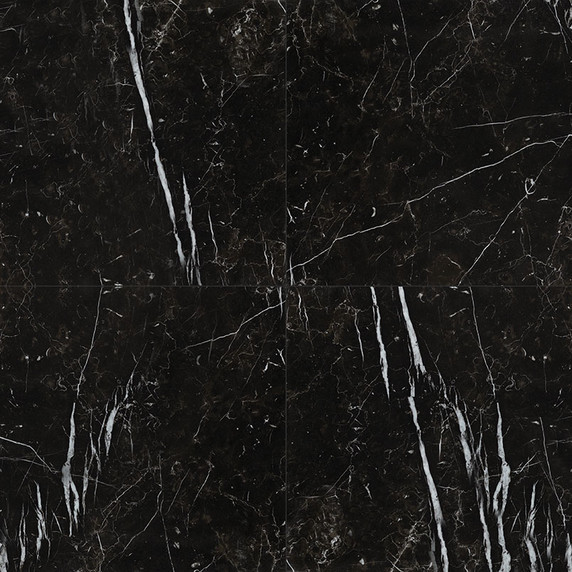 MS International Regallo Series: 24x24 Marquina Noir Matte Porcelain Tile NREGMARNOI2424