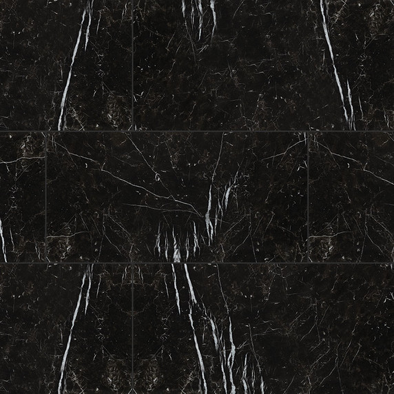 MS International Regallo Series: 24x48 Marquina Noir Matte Porcelain Tile NREGMARNOI2448