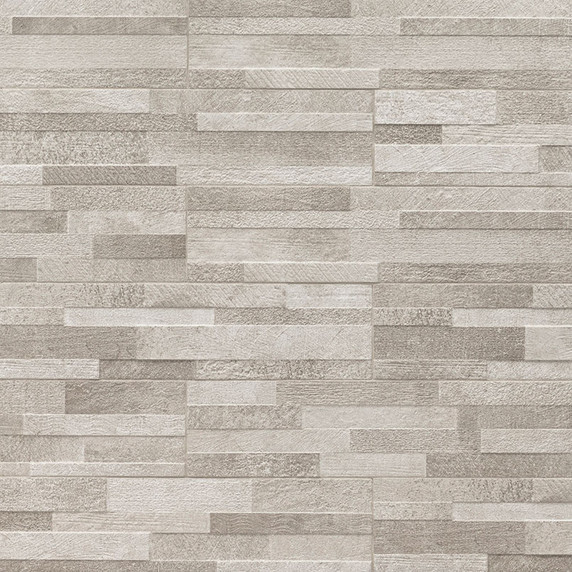 MS International Stacked Stone Series: Nora Cream 6x24 Matte Porcelain Tile NNORCRE6X24