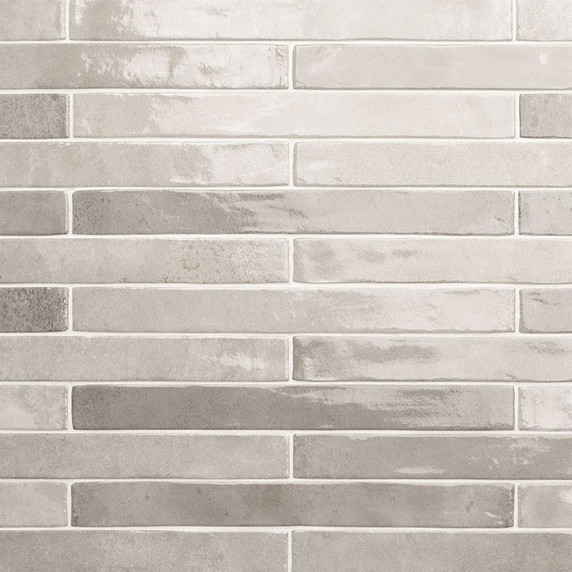 MS International Flamenco Series: Whales Gray 2x18 Glossy Porcelain Tile NFLAWHAGRA2X18G MS International Flamenco Series: Whales Gray 2x18 Glossy Porcelain Tile NFLAWHAGRA2X18G