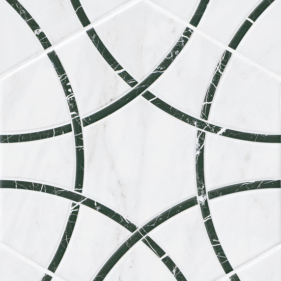 MS International Geoglam Series: Midnight 11x13 Matte Porcelain Tile NGEOMID11X13 MS International Geoglam Series: Midnight 11x13 Matte Porcelain Tile NGEOMID11X13