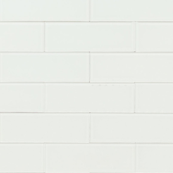 MS International Backsplash Series: 2x6 Alpine Ice Subway Peel And Stick Glass Tile SMOT-PNS-ALPICE-4MM MS International Backsplash Series: 2x6 Alpine Ice Subway Peel And Stick Glass Tile SMOT-PNS-ALPICE-4MM