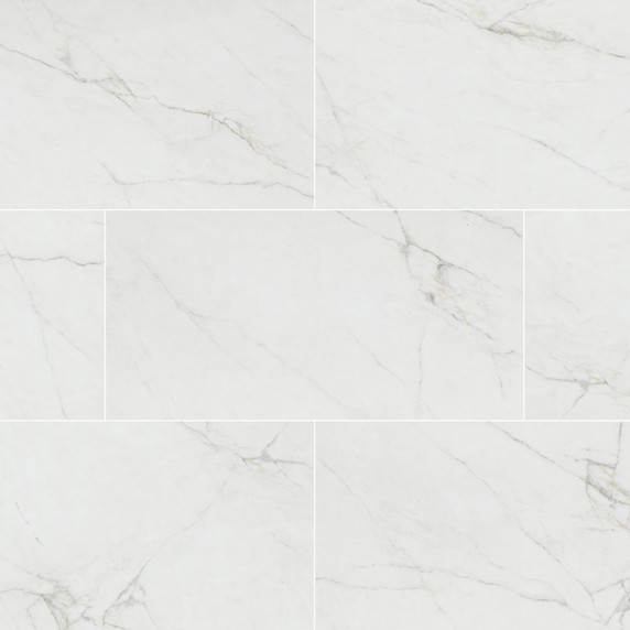 MS International Backsplash Series: 12x24 Dymo Calacatta White Glossy Tile NDYMCALWHI1224G-N MS International Backsplash Series: 12x24 Dymo Calacatta White Glossy Tile NDYMCALWHI1224G-N