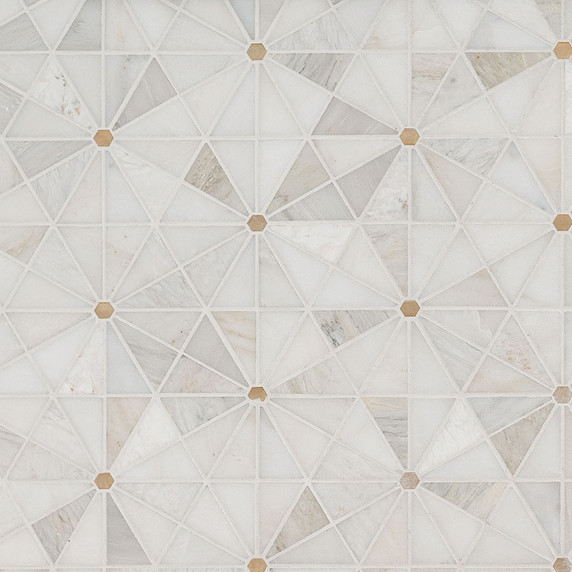 MS International Backsplash Series: Pattern Elegante Pinwheel Gold Mics Tile SMOT-SMTL-ELEPIN MS International Backsplash Series: Pattern Elegante Pinwheel Gold Mics Tile SMOT-SMTL-ELEPIN