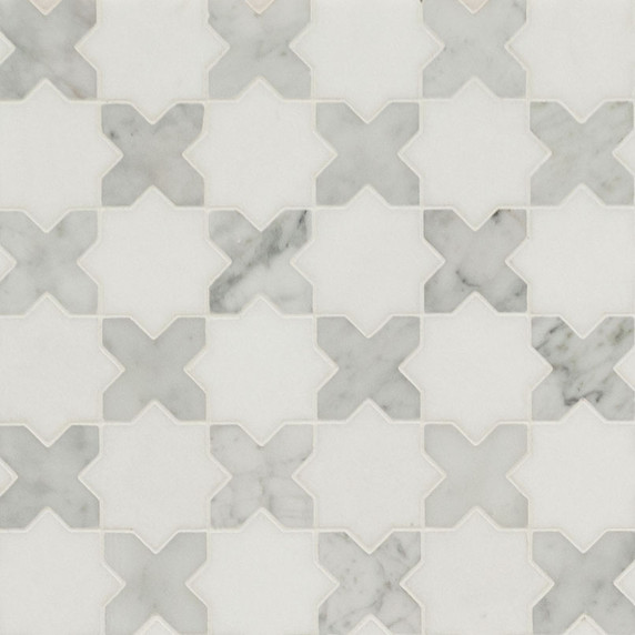 MS International Backsplash Series: Pattern Vera Anne Polished Tile SMOT-VERAN-POL10MM MS International Backsplash Series: Pattern Vera Anne Polished Tile SMOT-VERAN-POL10MM