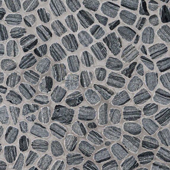 MS International Backsplash Series: Pattern Henley Pebble Tumbled Tile SMOT-PEB-HENT MS International Backsplash Series: Pattern Henley Pebble Tumbled Tile SMOT-PEB-HENT