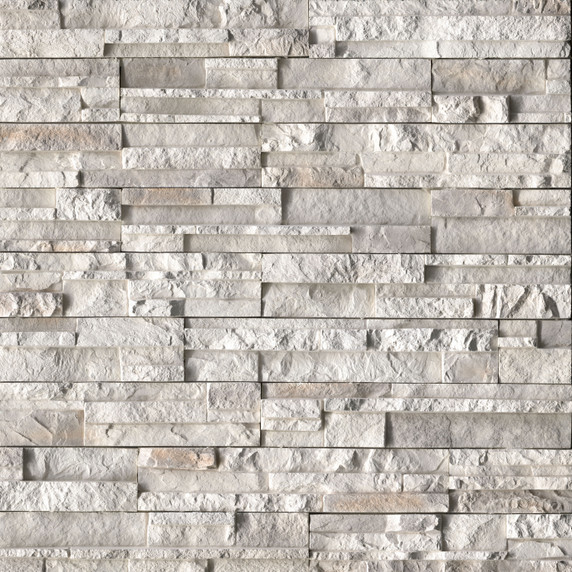 MS International Stacked Stone Series: Danbury White Flats Natural LPNLEDANWHI5 MS International Stacked Stone Series: Danbury White Flats Natural LPNLEDANWHI5