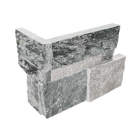 MS International Stacked Stone Series: 9x24 XL RockMount Sierra Blue Corner Splitface LPNLQSIEBLU918COR MS International Stacked Stone Series: 9x24 XL RockMount Sierra Blue Corner Splitface LPNLQSIEBLU918COR