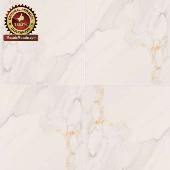 MS International Adella Series: Calacatta 18" x 18" Matte Porcelain Tile NADECAL1818 