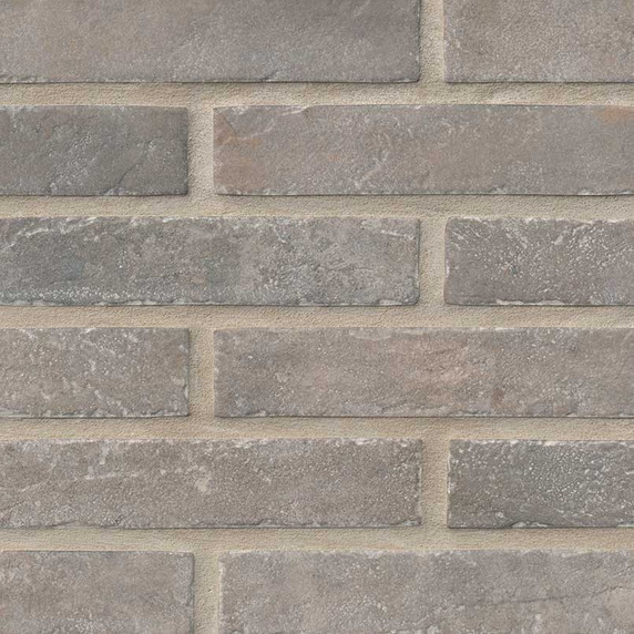 MS International Brickstone Series: Taupe 2X10 Brick Pattern Matte Porcelain Tile NCAPTAUBRI2X10