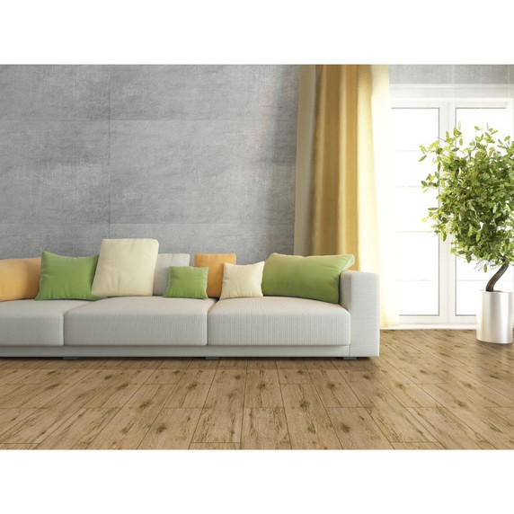 MS International Celeste Series: Taupe 8X40 Black Matte Wood Look Ceramic Tile NCELTAU8X40