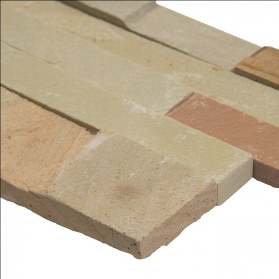 MS International Stacked Stone Series: Sedona Fossil 6X24 Split Face Ledger Panel LPNLDSEDFOS624