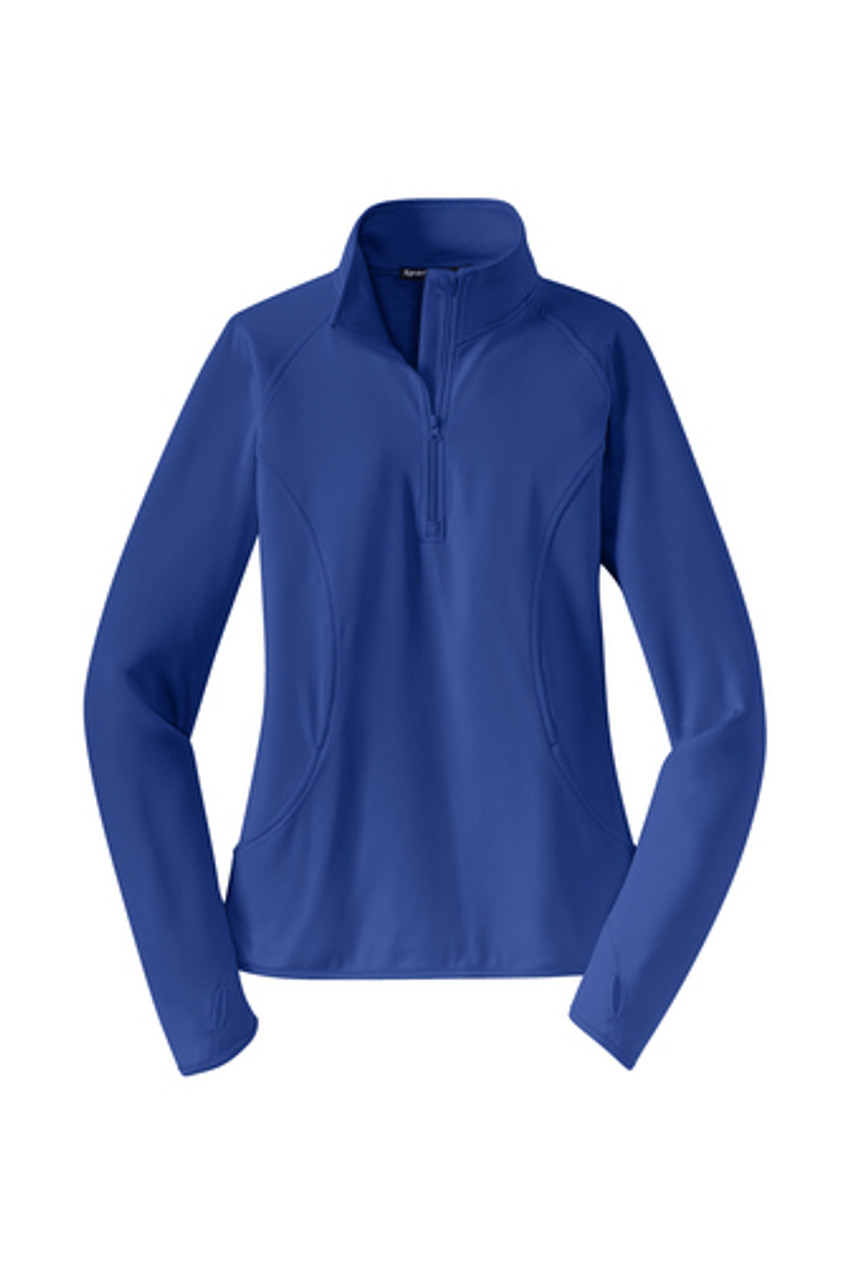 Sport-Tek® Ladies Sport-Wick® Stretch 1/2-Zip Pullover