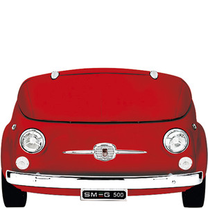 Frigorífico Smeg Monopuerta Rojo SMEG500R