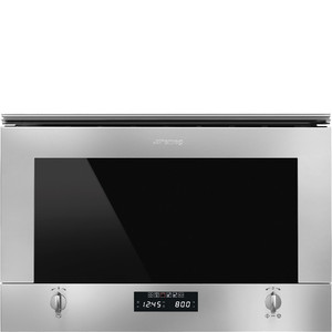 Microondas con Grill Smeg MP422X1 22L Acero Inoxidable