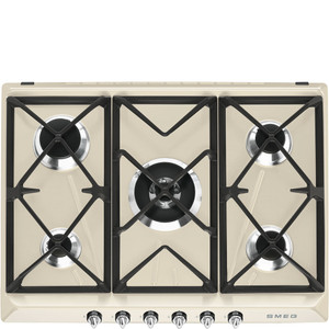 Encimera de Gas Smeg SR975PGH Victoria Crema