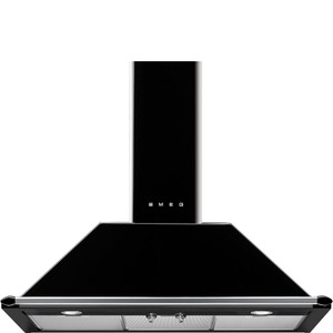 Campana Victoria Smeg KT90BLE 90cm Negro
