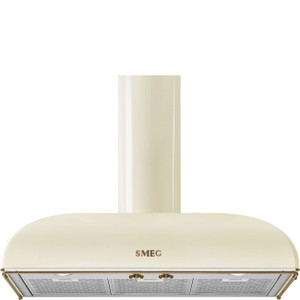 Campana Colonial Smeg KS89POE 90cm Crema