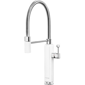 Grifo Smeg Blanco Semi-Professional Mono Mando MDF50WH
