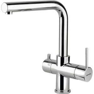 Grifo de Cocina Smeg Material Laton Caño Giratorio 360 Cromado MAP99CR