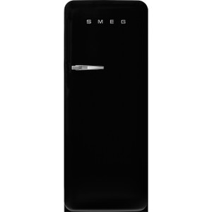 Frigorífico Libre Instalación Monopuerta Negro Estética 50 s Style Bisagra Derecha FAB28RDBLM5