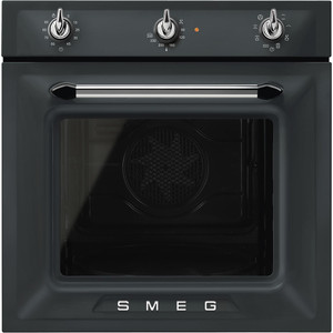 Horno 60cm Smeg SF69M3TNO Victoria 60cm Color Negro Mate Termoventilado Sistema de Limpieza