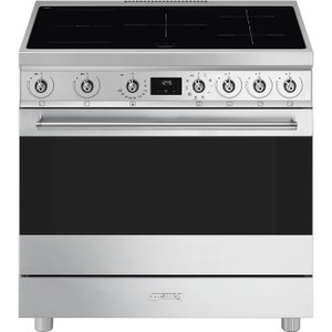 Cocina de Inducción 90x60cm Smeg C9IMX2 Acero Inoxidable EsCuadrado