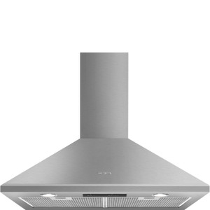 Campana Trapecio de Pared Decorativa Smeg KSED75XE Estética Universal Acero Inoxidable 70cm