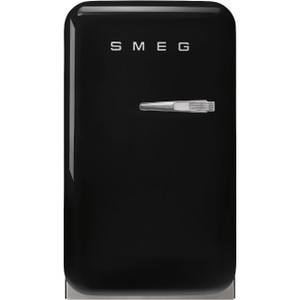 Frigorífico Monopuerta Sme FAB5LBL6  retro Bisagras izquierdas Color Negro