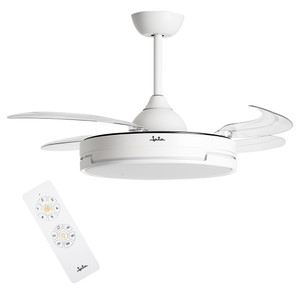Ventilador de Techo Jata con Luz y Aspas Retráctiles JVTE4240