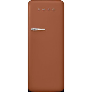 Frigorífico Smeg FAB28RDRU6 Monopuerta bisagras derecha color Terracota Mate Edición especial